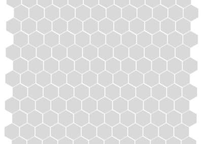 1" Hexagon Mosaic
